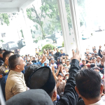 Demo Sopir Angkot di Balai Kota Bogor, Wakil Wali Kota Hentikan Razia Sementara