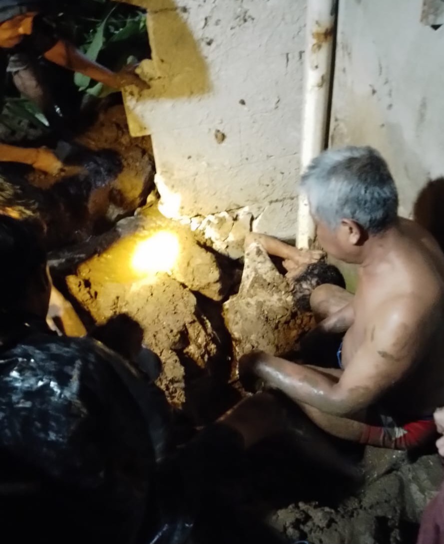 Tanah Longsor di Bondongan Bogor Selatan, Satu Warga Meninggal Dunia Tertimpa Reruntuhan TPT