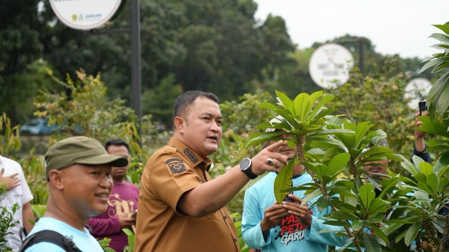 Bupati Bogor Operasionalkan Pasar Petani Garuda, Dorong Pertanian dan Ekonomi Kerakyatan