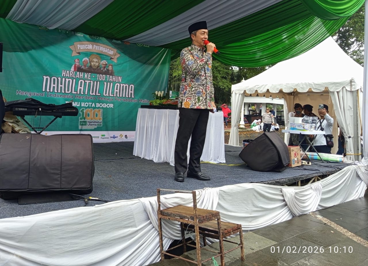 Sahabat NU Kota Bogor Peringati 100 Tahun NU, Kukuhkan Satgas Peduli Bencana