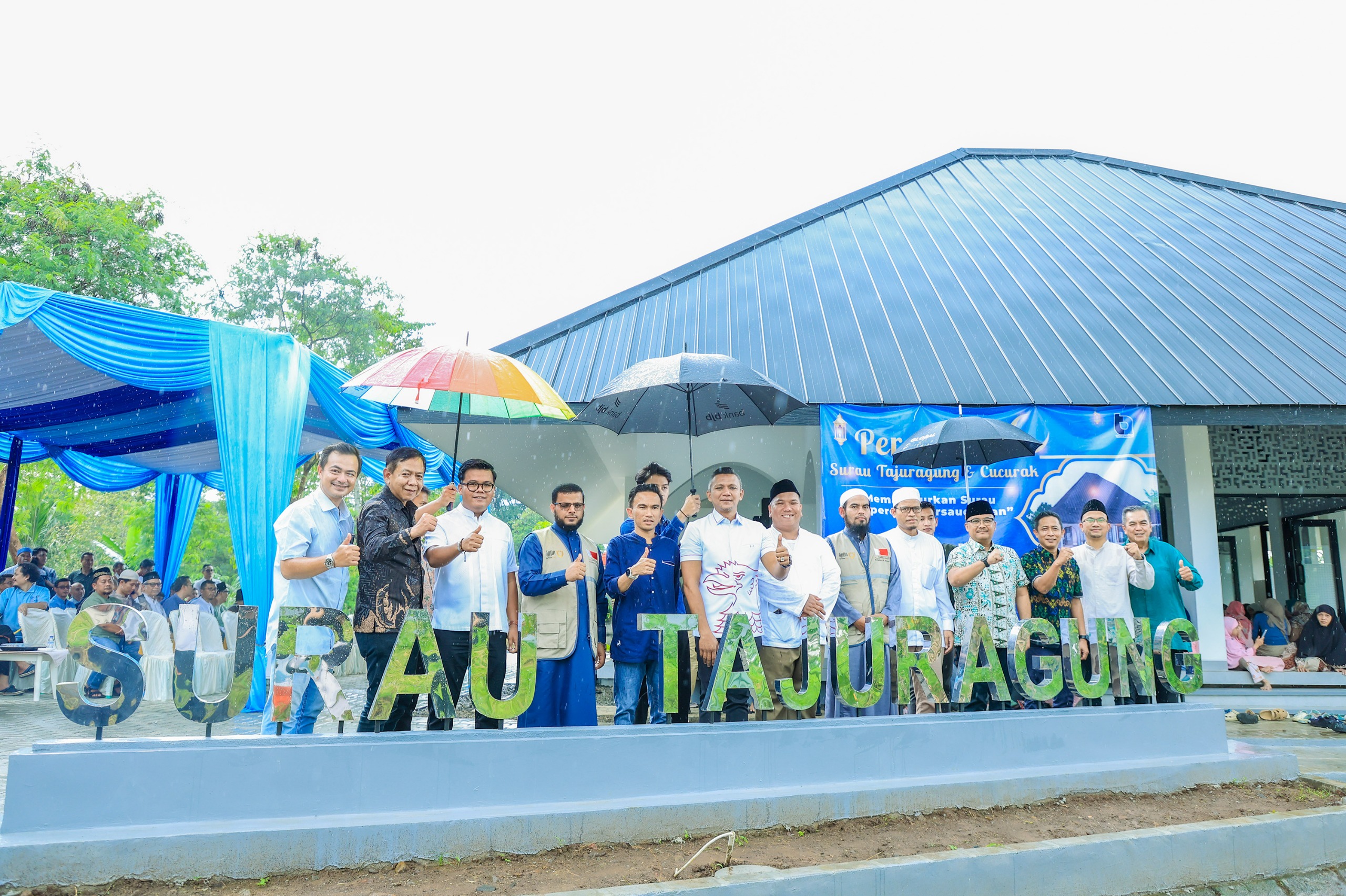 Hasil Swadaya Warga, Surau Tajur Agung Jadi Simbol Kebersamaan di Pakuan Regency