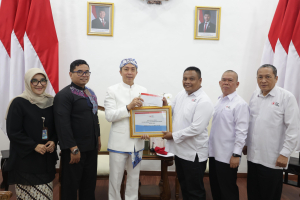 Pemkot Bogor Serahkan Rp483 Juta Hasil Bulan Dana untuk Dukung Aksi Kemanusiaan PMI