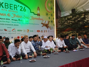 Indahnya Toleransi di Kota Hujan, 400 Anak Yatim Buka Puasa Bersama di Vihara Dhanagun